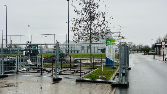 Aanleg waterbuffer site JOC 