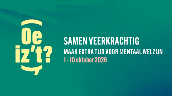 Campagne beeld Oe Iz't: samen veerkrachtig
